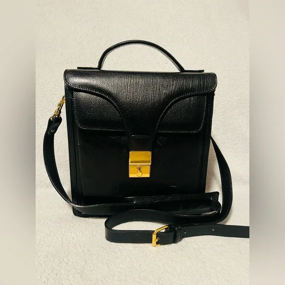 Bally Vintage Leather 2 Way shoulder Bag - Picture 14 of 16